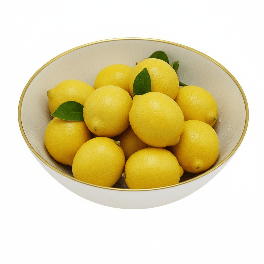 Bricard Rexy Glasskål - Perlemor m/Guldkant - 21 cm - Løven Home