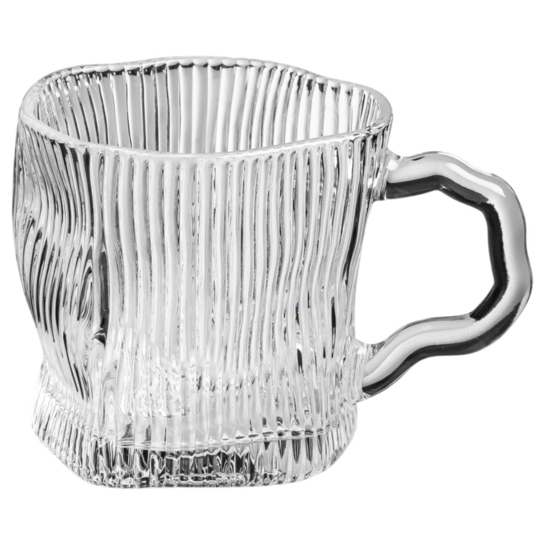 Bricard - Ronda Lines Teglassæt Sæt - 6 Stk | Transparent - Løven Home