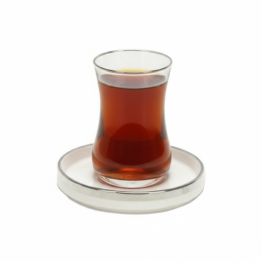 Bricard Sens Tesæt | Hvid - Sølv | 12 dele - Løven Home