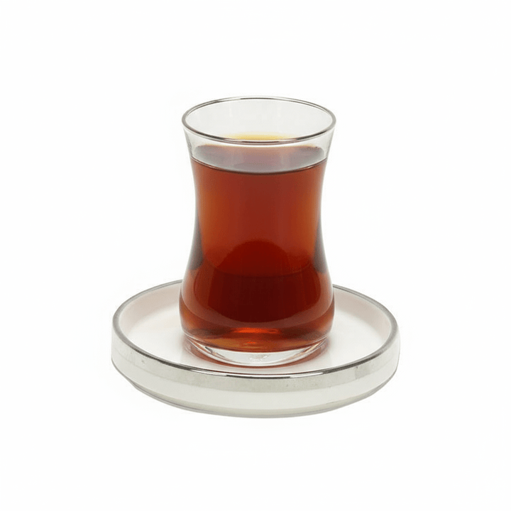 Bricard Sens Tesæt | Hvid - Sølv | 12 dele - Løven Home