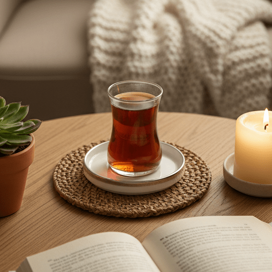 Bricard Sens Tesæt | Hvid - Sølv | 12 dele - Løven Home