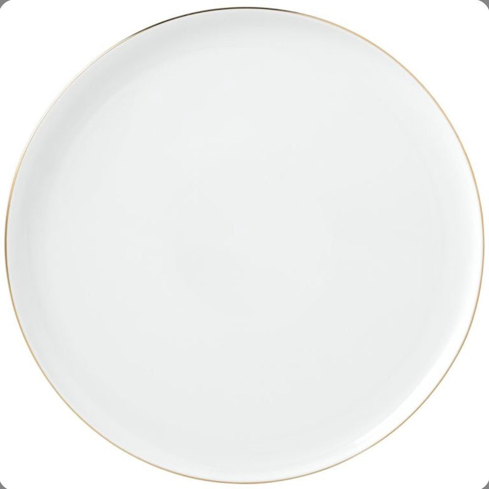 Bricard Talance Hvid/Guld Porcelænssæt 27 dele - 6 personer - Løven Home