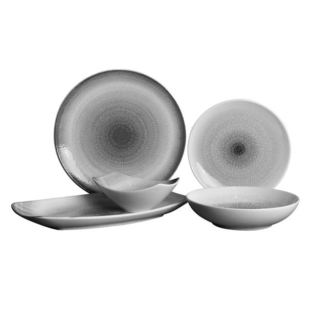 Bricard Vittel Middagssæt | Lysegrå | 25 dele - Løven Home