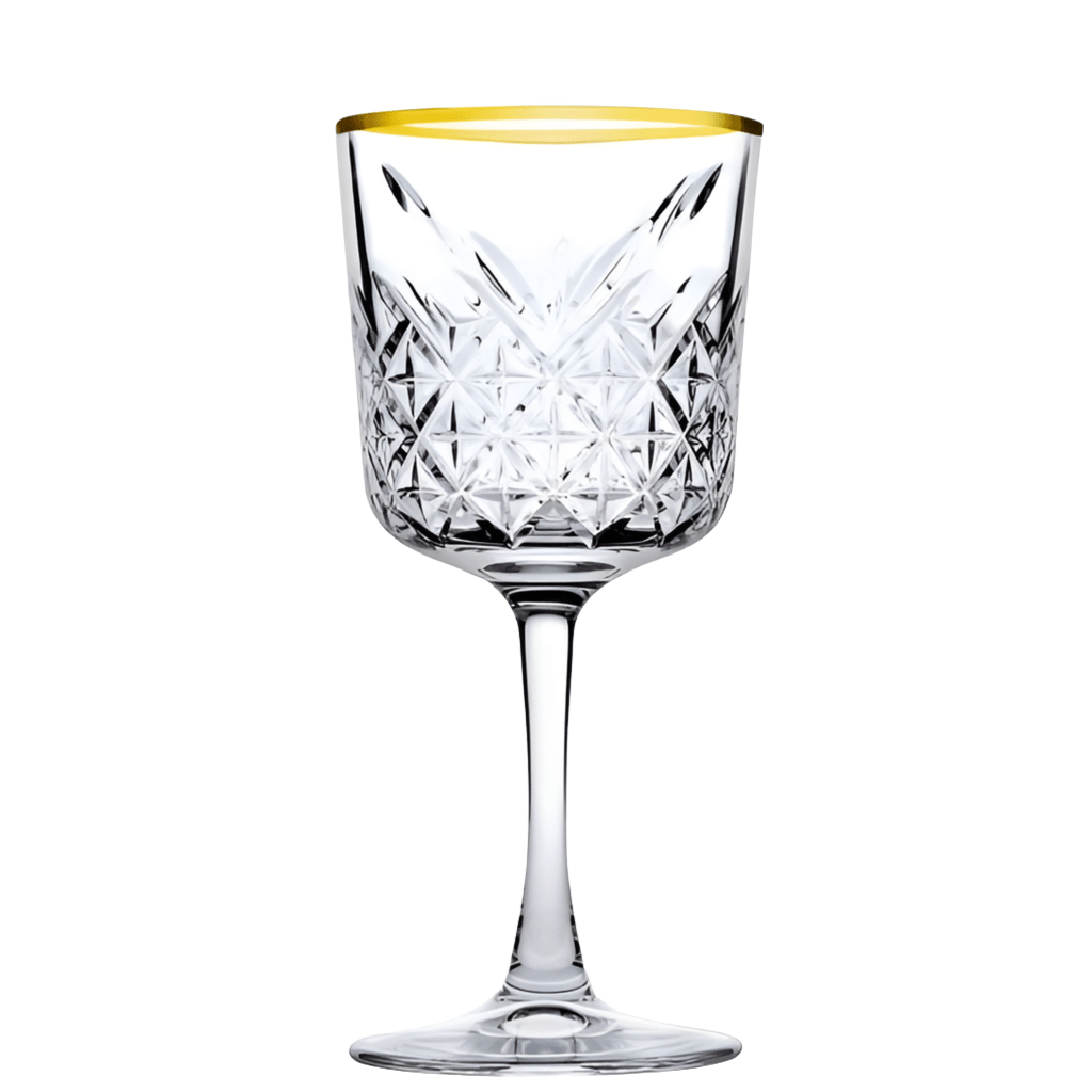 Cocktail Glassæt m/Guldkant 4 stk. 330 ml. - Pasabahce Golden Touch - Løven Home