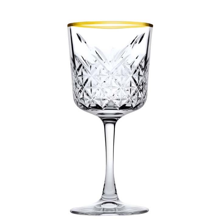 Cocktail Glassæt m/Guldkant 4 stk. 330 ml. - Pasabahce Golden Touch - Løven Home