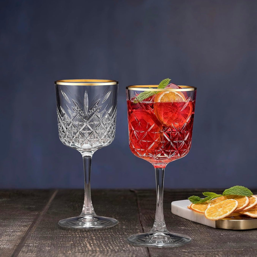Cocktailglas m/Guldkant - Pasabahce Timeless Golden Touch - Løven Home