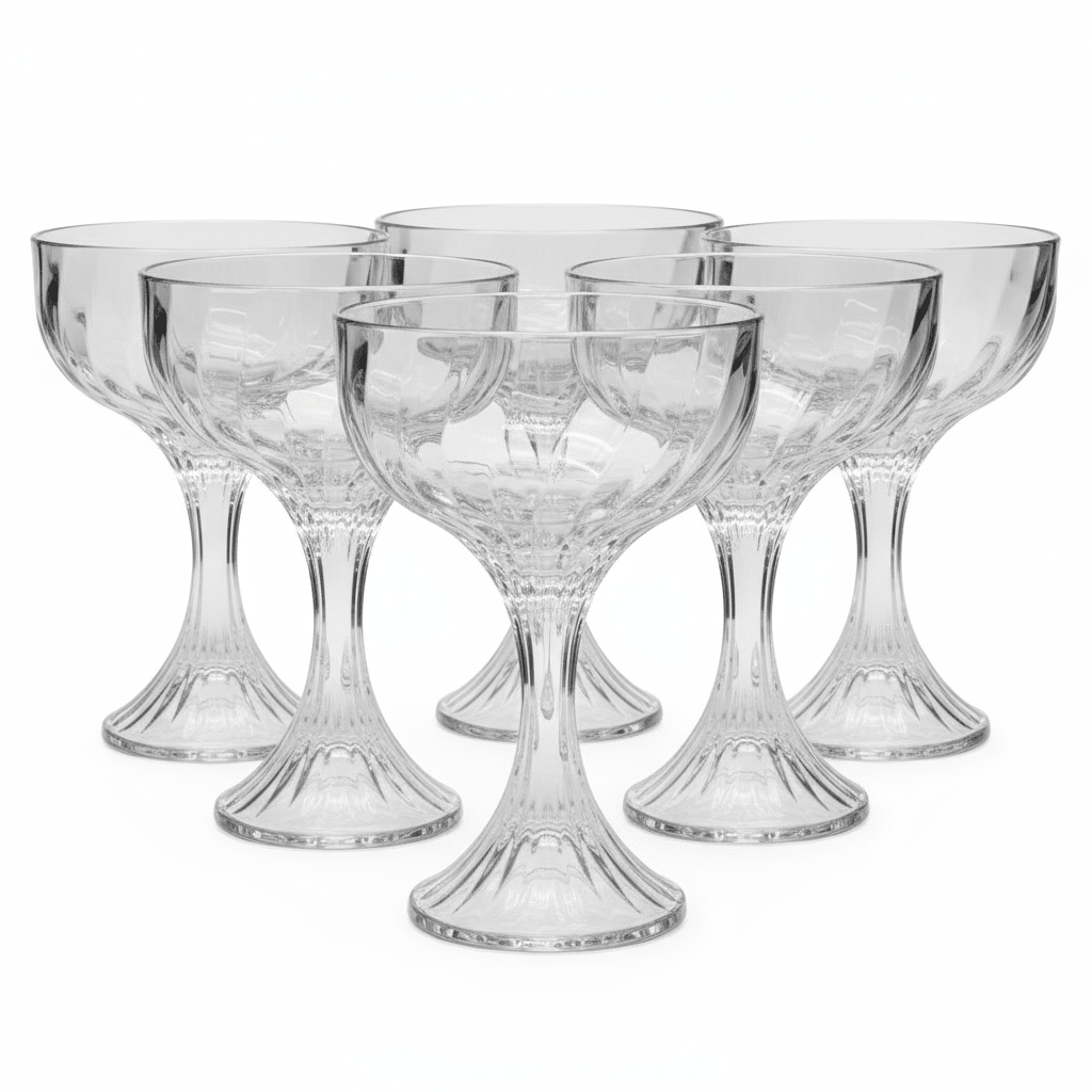 Cocktailglassæt 6 stk. 250 ML - 3 Varianter - Løven Home