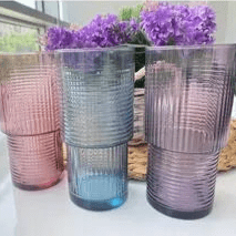 Coral Helen Drikkeglassæt 400 ml. 3 stk. - LAV - Løven Home