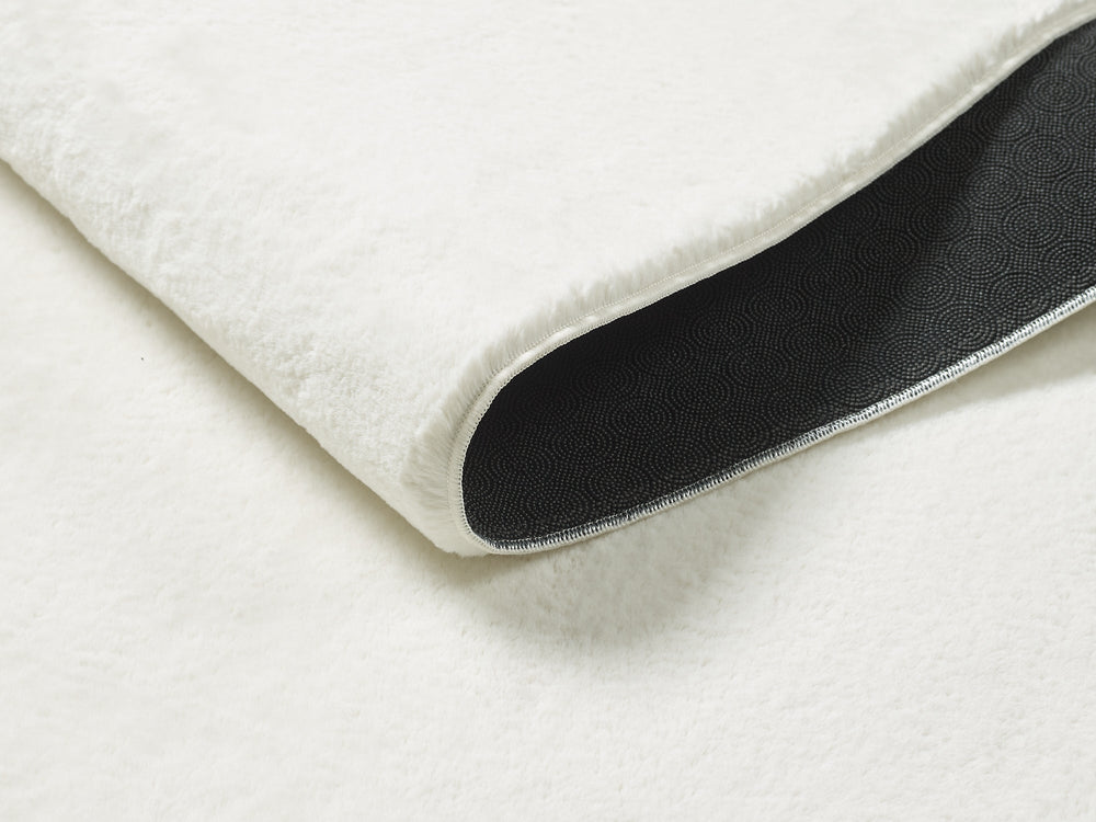 Cozy Blødt Tæppe - 80 60 Creme - Løven Home