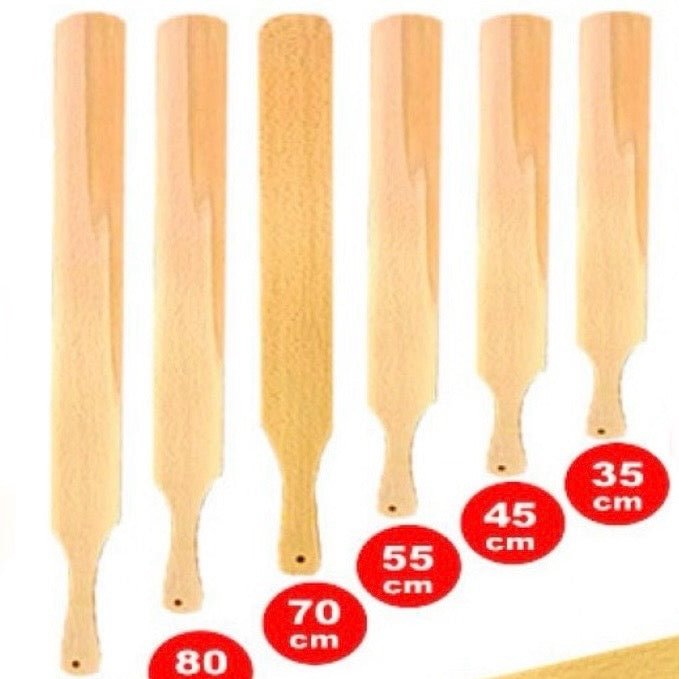 Crepe - og Dejspatel i træ 45 cm - Løven Home