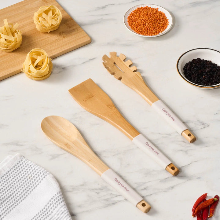 Crick Crack Harmony Serveringssæt i Træ – 3 dele – Træ - Løven Home