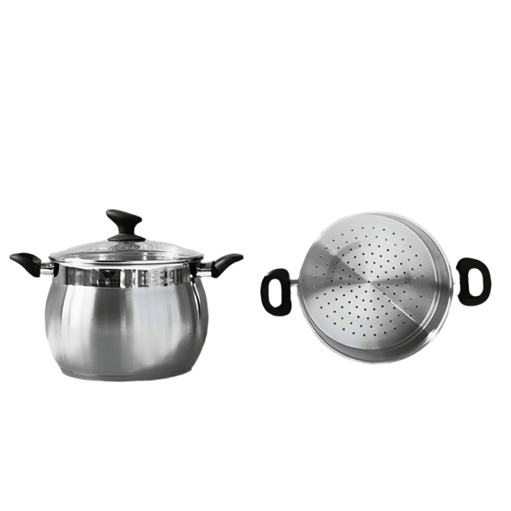 Damp - og Couscous Gryde Rustfrit Stål 22 cm 6 L - Kaiser Koch - Løven Home