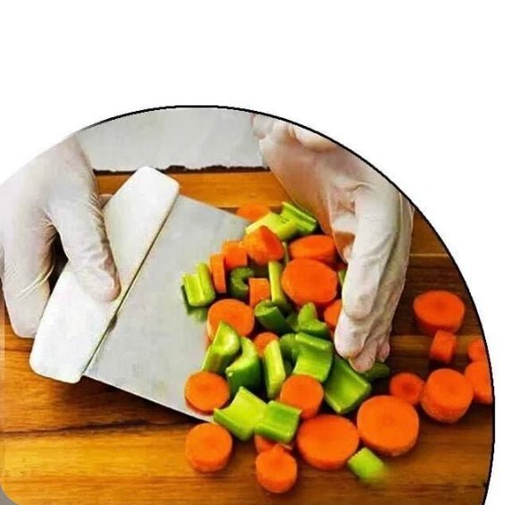 Dejskraber og - Udskærer 12x11,5 cm - Rustfrit Stål - Løven Home