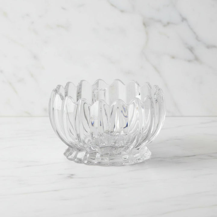 Deli Glass - Lotus Glasskålesæt - 200 ml | Glas | Transparent | 6 stk. - Løven Home