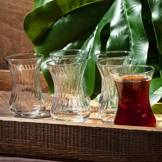 Demet Teglassæt 6 stk. 135 ml. - Løven Home