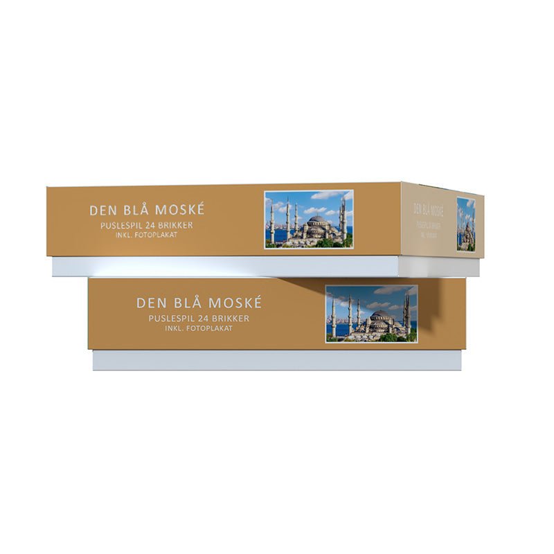 Den Blå Moské Puslespil - 24 Brikker - Løven Home