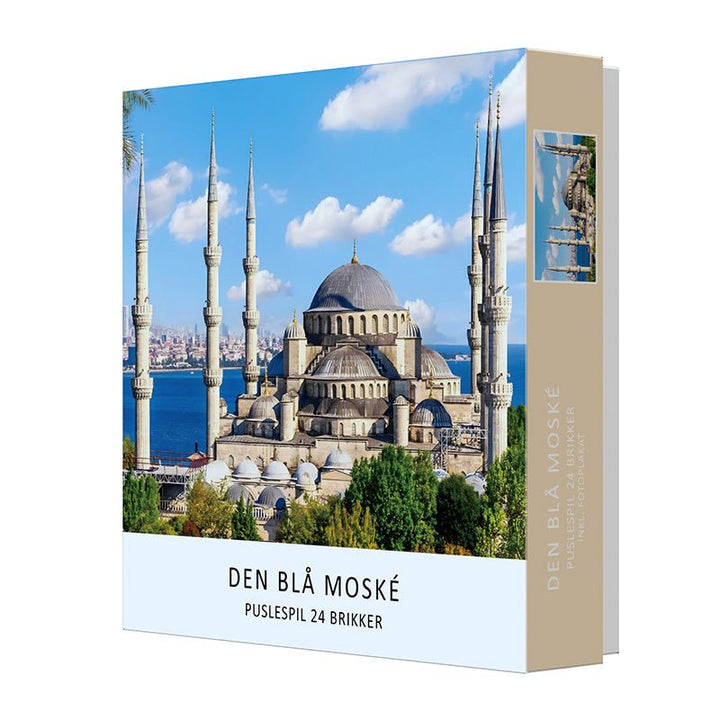 Den Blå Moské Puslespil - 24 Brikker - Løven Home