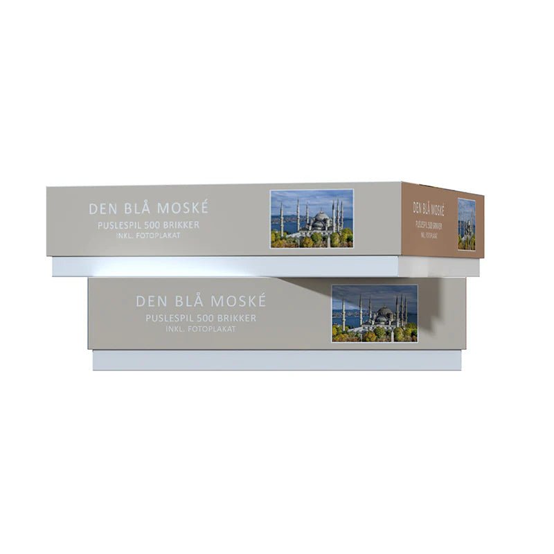 Den Blå Moské Puslespil - 500 Brikker - Løven Home