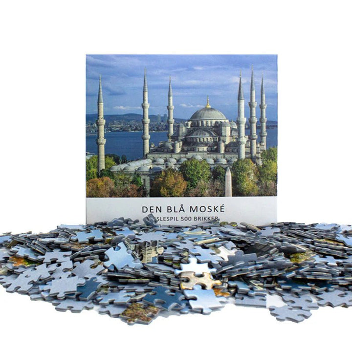 Den Blå Moské Puslespil - 500 Brikker - Løven Home