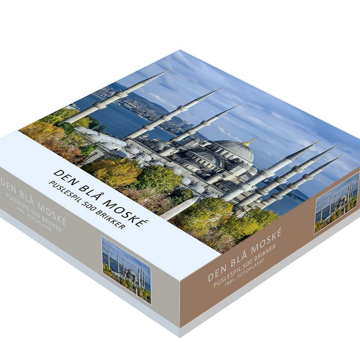 Den Blå Moské Puslespil - 500 Brikker - Løven Home