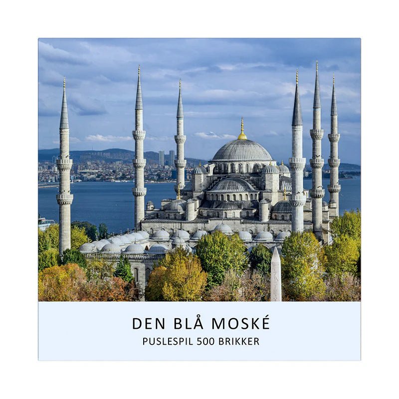 Den Blå Moské Puslespil - 500 Brikker - Løven Home