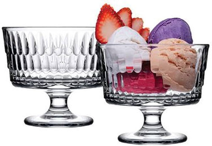 Dessertglassæt 2 stk. 240 ml. - Pasabahce Rain - Løven Home