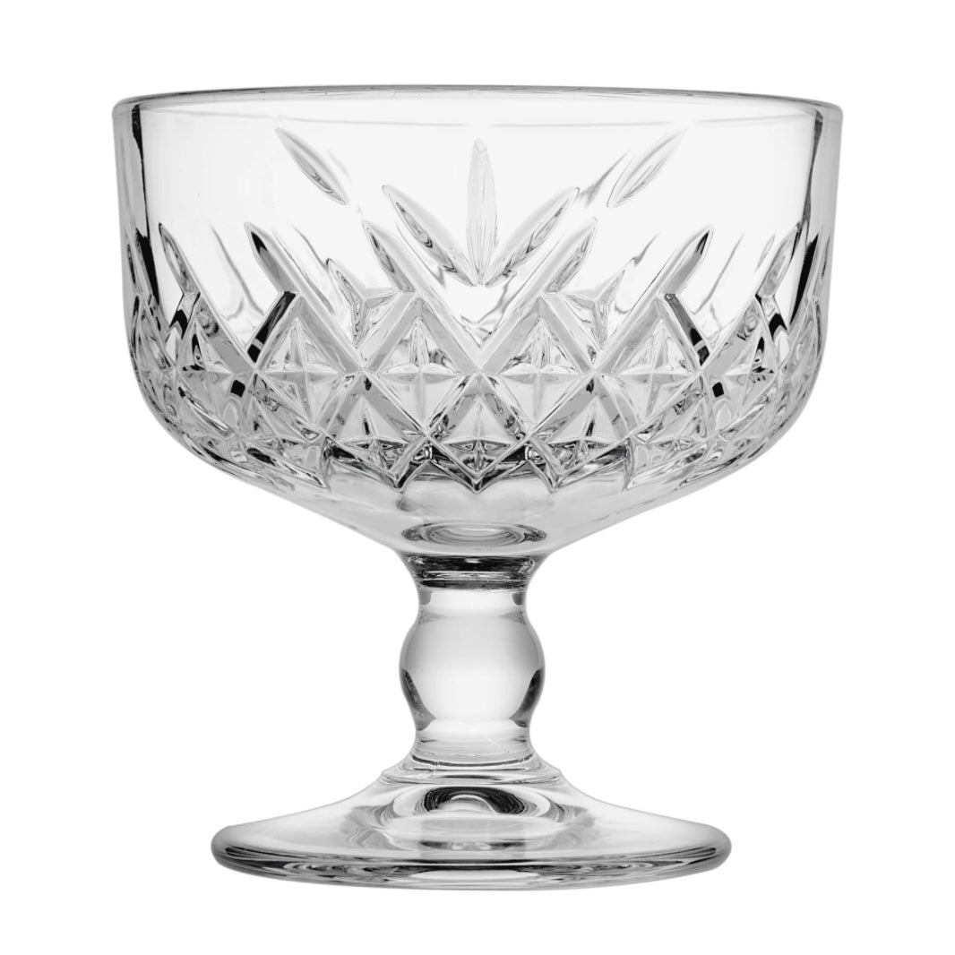 Dessertglassæt på fod 2 stk. 280 ml. - Pasabahce Timeless - Løven Home