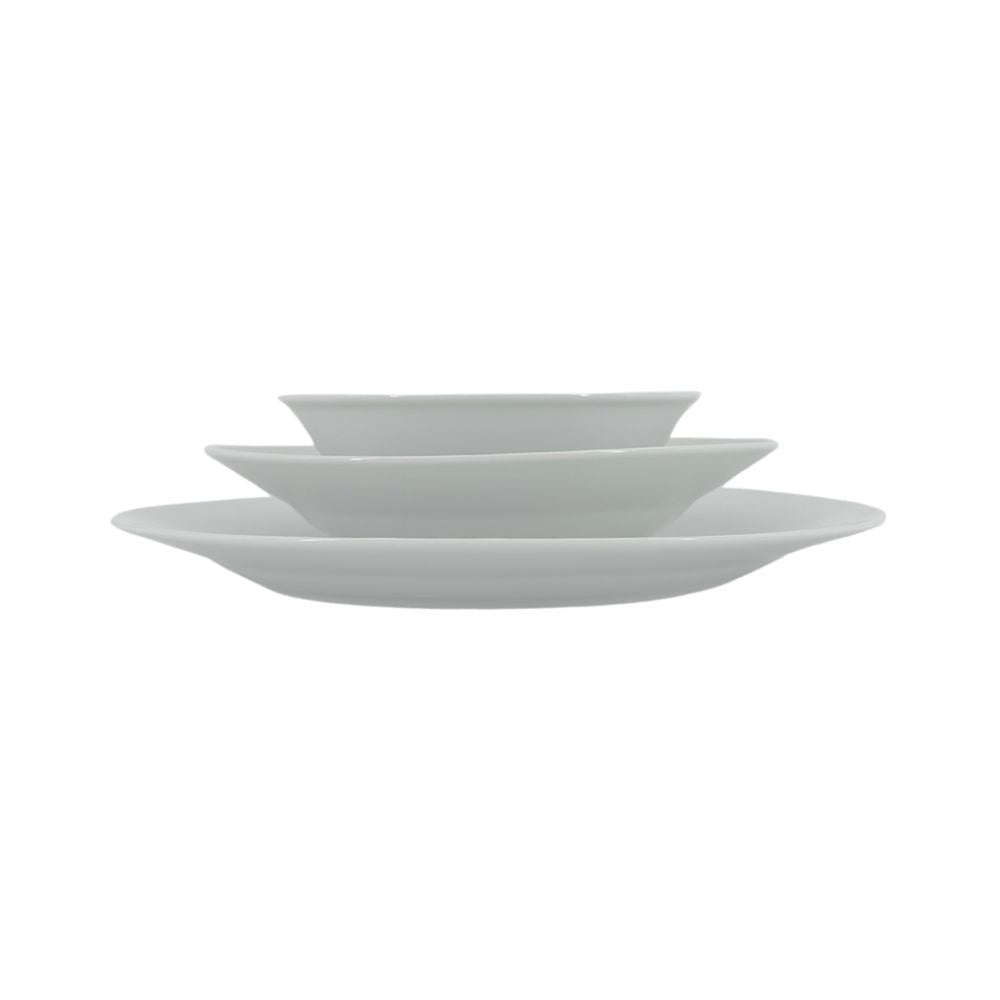 Die Weisse Rose – Bianco Classico Porcelæn Tafelservice 24 dele til 6 personer - Løven Home