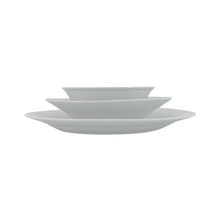 Die Weisse Rose – Bianco Classico Porcelæn Tafelservice 24 dele til 6 personer - Løven Home