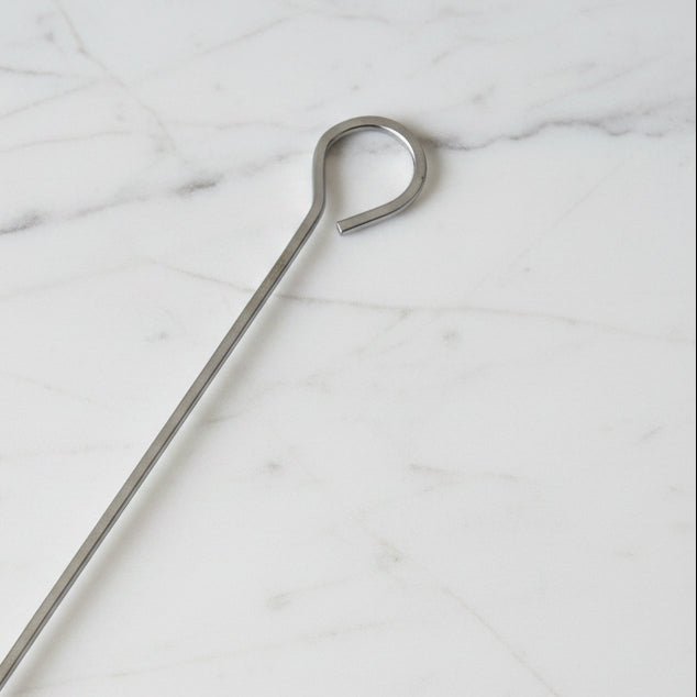 Easy grillspyd i rustfrit stål 50 cm - 10 stk - Løven Home