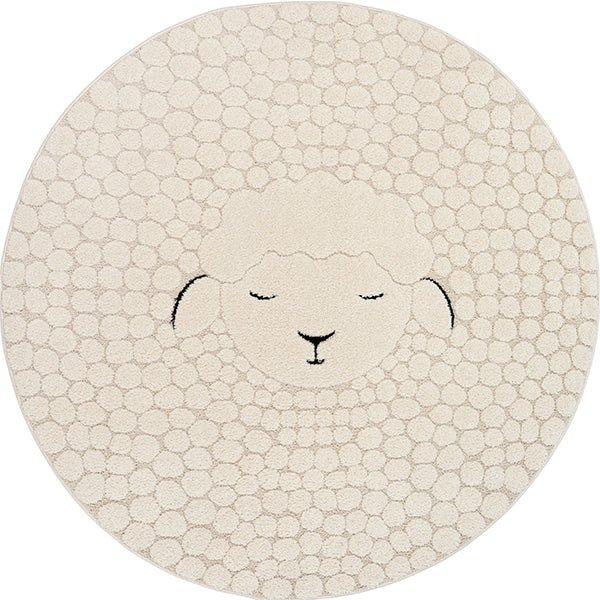 Eclipse Kids - 2319 260 Cream (Runde Tæpper) - Løven Home