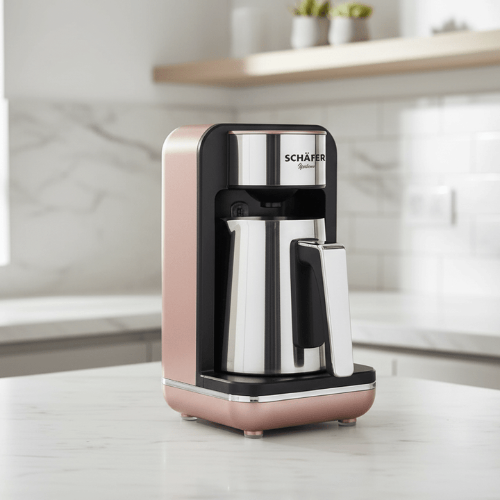 Elektrisk Mokkamaskine 250 ml. - Schäfer - Rose guld - Løven Home