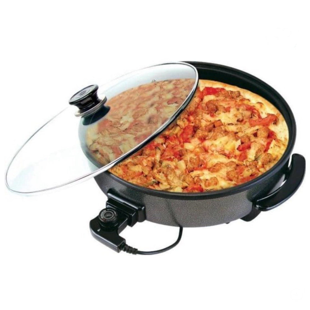 Elektrisk Multifunktionel Pizzapande 42 x 11 cm - Almina - Løven Home