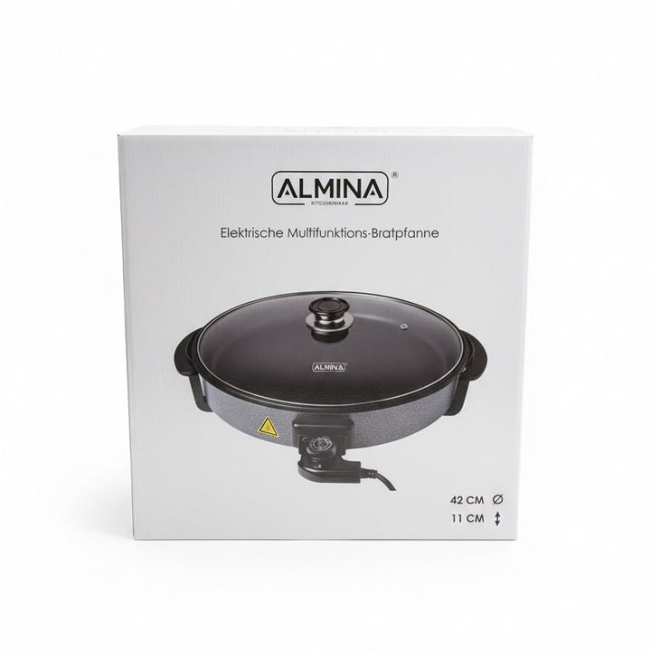 Elektrisk Multifunktionel Pizzapande 42 x 11 cm - Almina - Løven Home