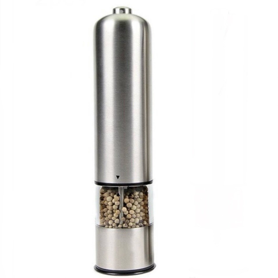 Elektrisk Salt - /Peberkværn - Michelino Troja - Sølv - Løven Home