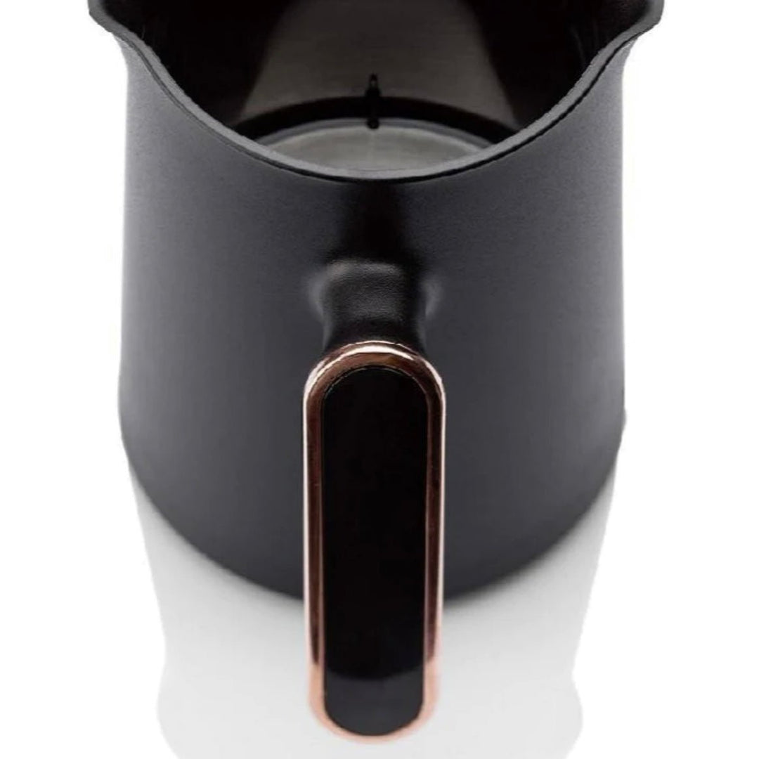 Elektrisk tyrkisk Kaffemaskine 480W - Arzum Okka Minio Chrome Sort/Sølv - Løven Home