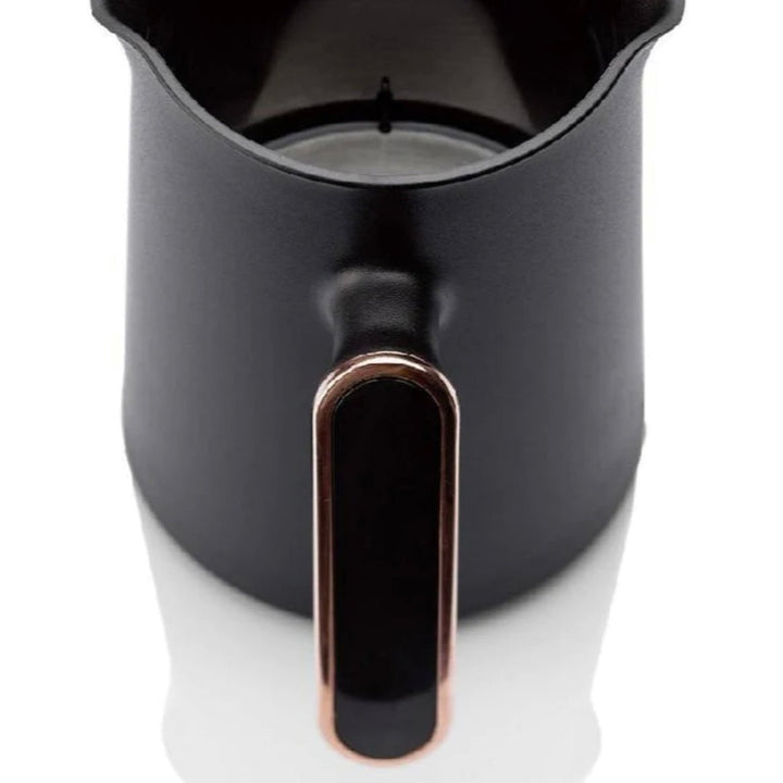 Elektrisk tyrkisk Kaffemaskine 480W - Arzum Okka Minio Chrome Sort/Sølv - Løven Home