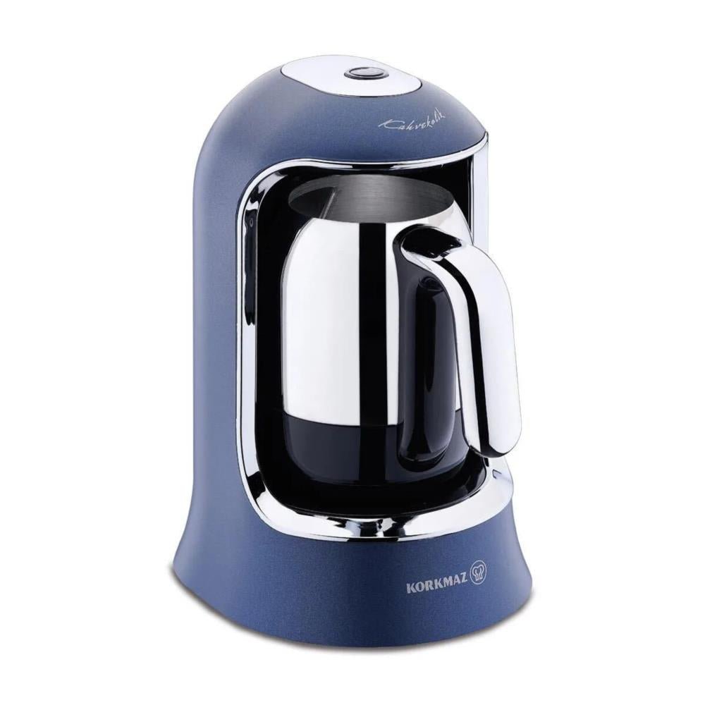 Elektrisk Tyrkisk Kaffemaskine Blå - Korkmaz Kahvekolik - Løven Home