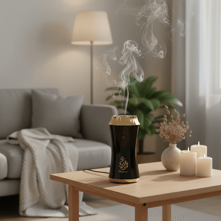 Elektronisk Mobil Røgelsesbrænder (Bukhoor) (USB - genopladelig) - Løven Home