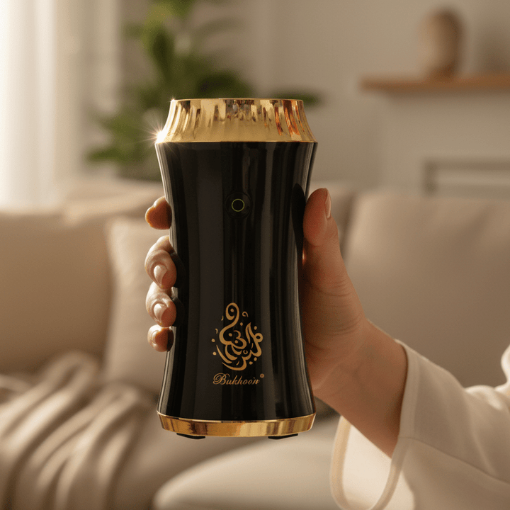 Elektronisk Mobil Røgelsesbrænder (Bukhoor) (USB - genopladelig) - Løven Home