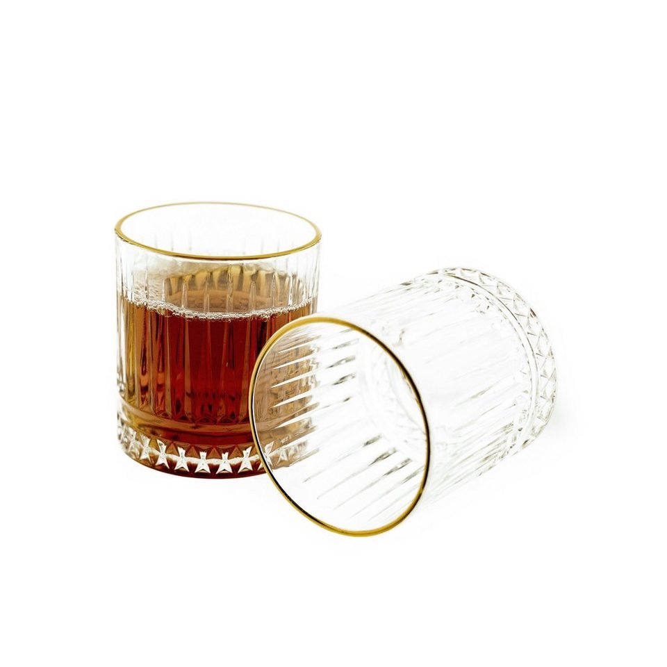 Elisa Golden Drikkeglassæt 6 stk. 330 ml - Løven Home