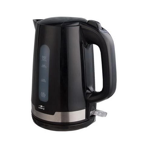 Elkedel 1,7 liter 1850 - 2200 watt Sort - Lentz - Løven Home