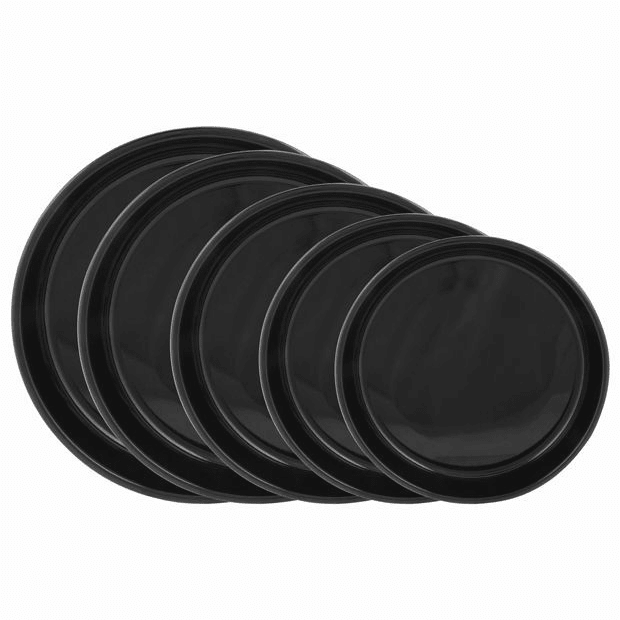 Emalje Ildfast Ovnfad Rund 34 cm - Cinar - Løven Home