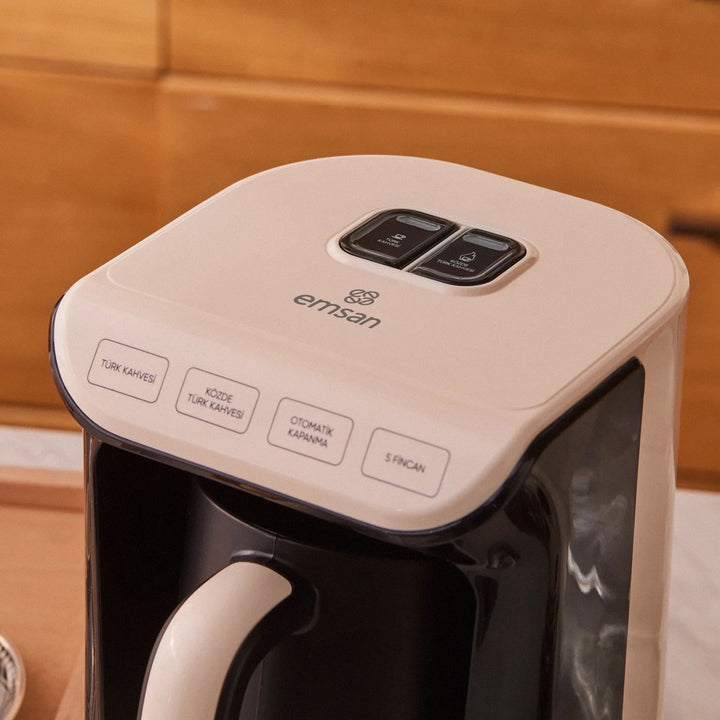 Emsan Közde Tyrkisk Kaffemaskine – Soft Cream - Løven Home