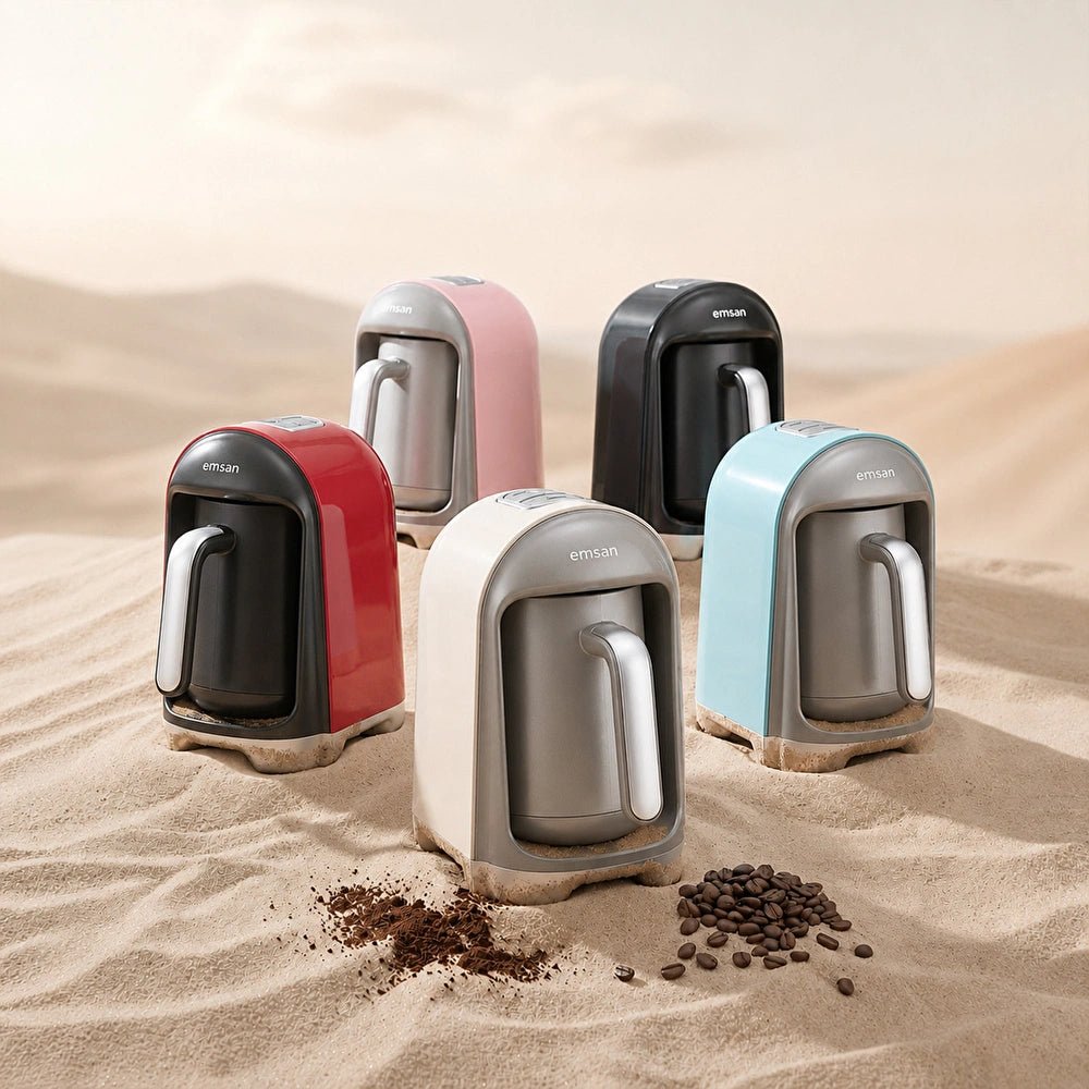 Emsan Kumda - Tyrkisk Kaffemaskine – 300 ml | 735W | Starlight - Løven Home