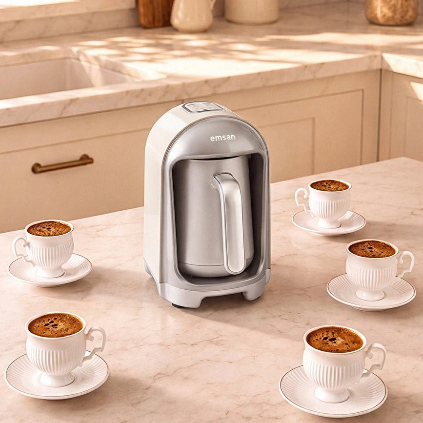 Emsan Kumda - Tyrkisk Kaffemaskine – 300 ml | 735W | Starlight - Løven Home