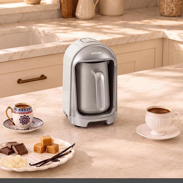 Emsan Kumda - Tyrkisk Kaffemaskine – 300 ml | 735W | Starlight - Løven Home