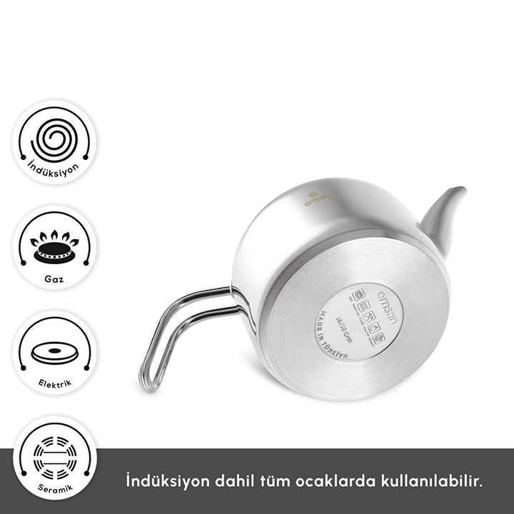 Emsan - Urban Large - Tekandesæt - 1,65 L &amp; 2,5 L - Løven Home