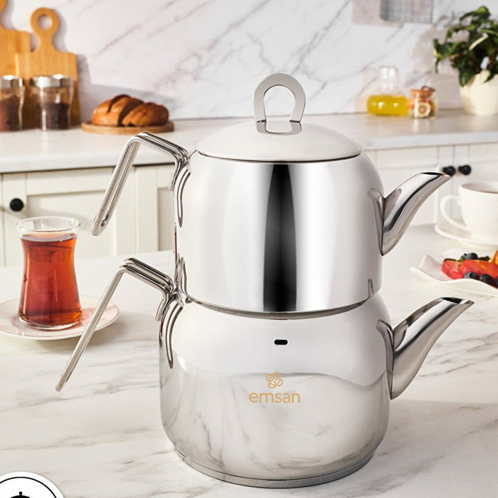 Emsan - Urban Large - Tekandesæt - 1,65 L &amp; 2,5 L - Løven Home