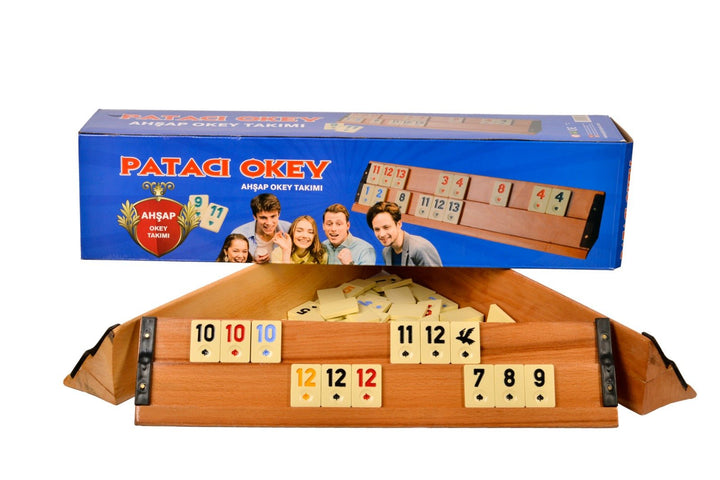 Eser Okey Brætspil i Træ - Løven Home